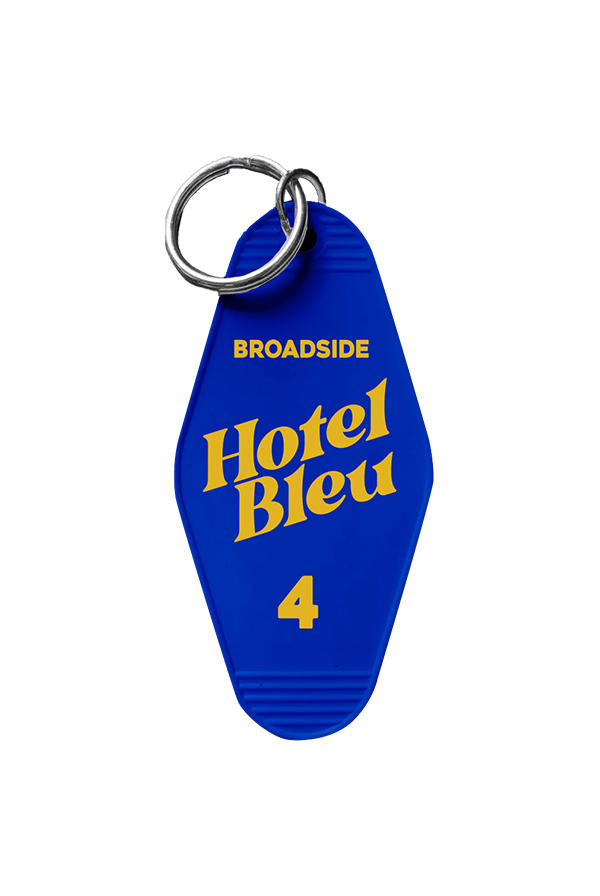 Hotel Bleu Room Keychain