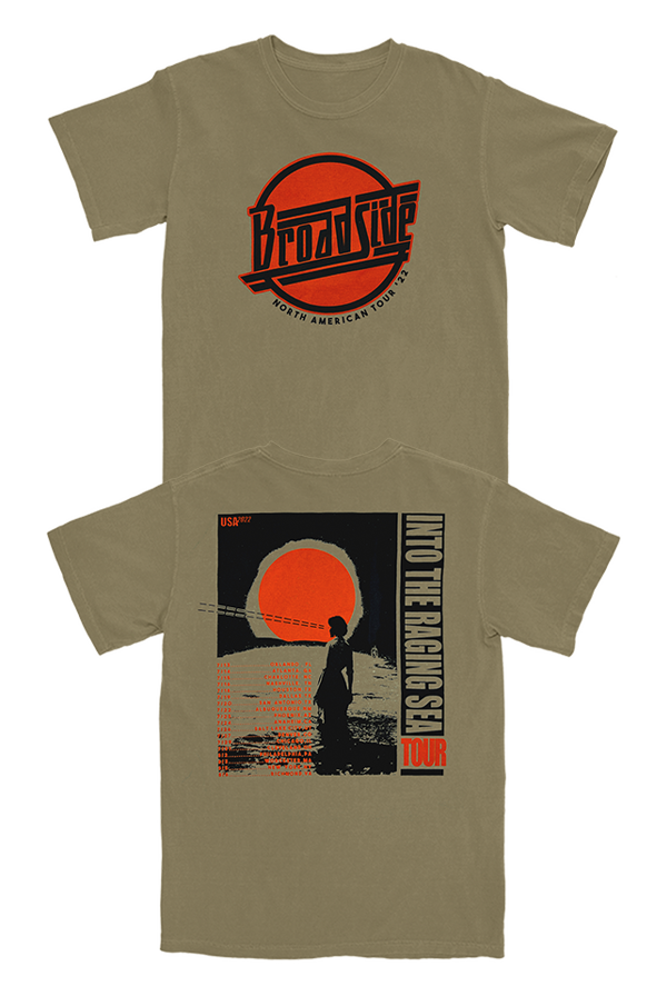 2022 Tour Tee (Sand)  product by BroadsideINACTIVE